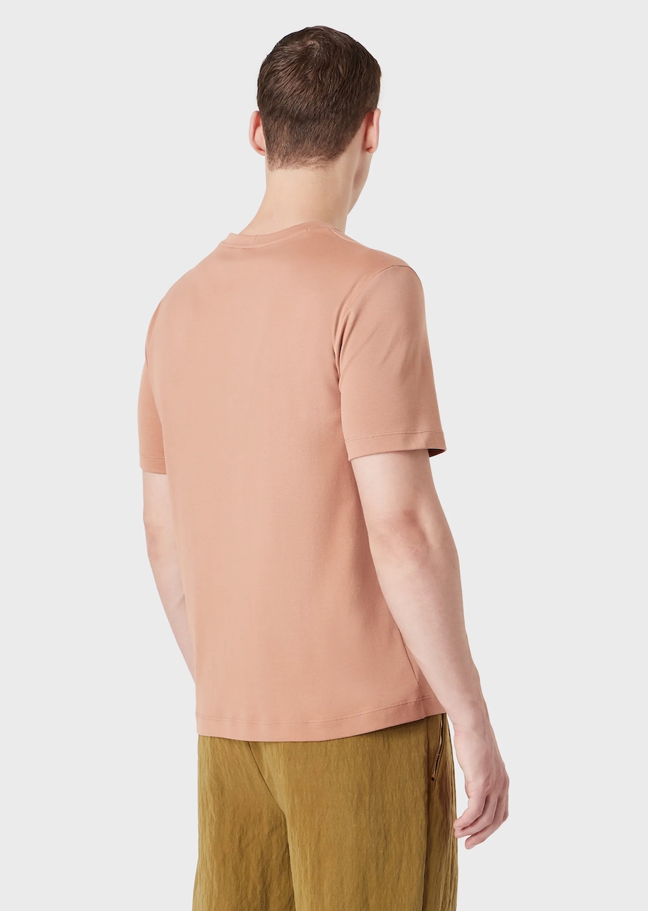 Cotton, silk and cashmere jersey T-shirt 02